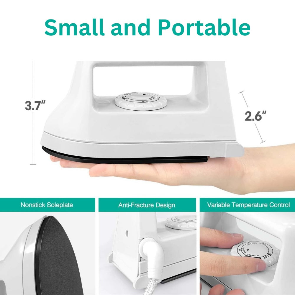 Mini iron side view
