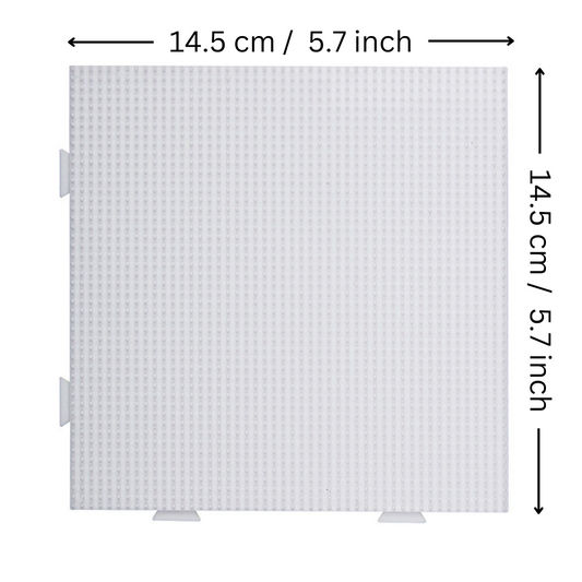White square pegboard for 2.6mm fuse beads