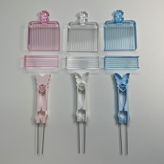 Dual-needle bead picker set overview