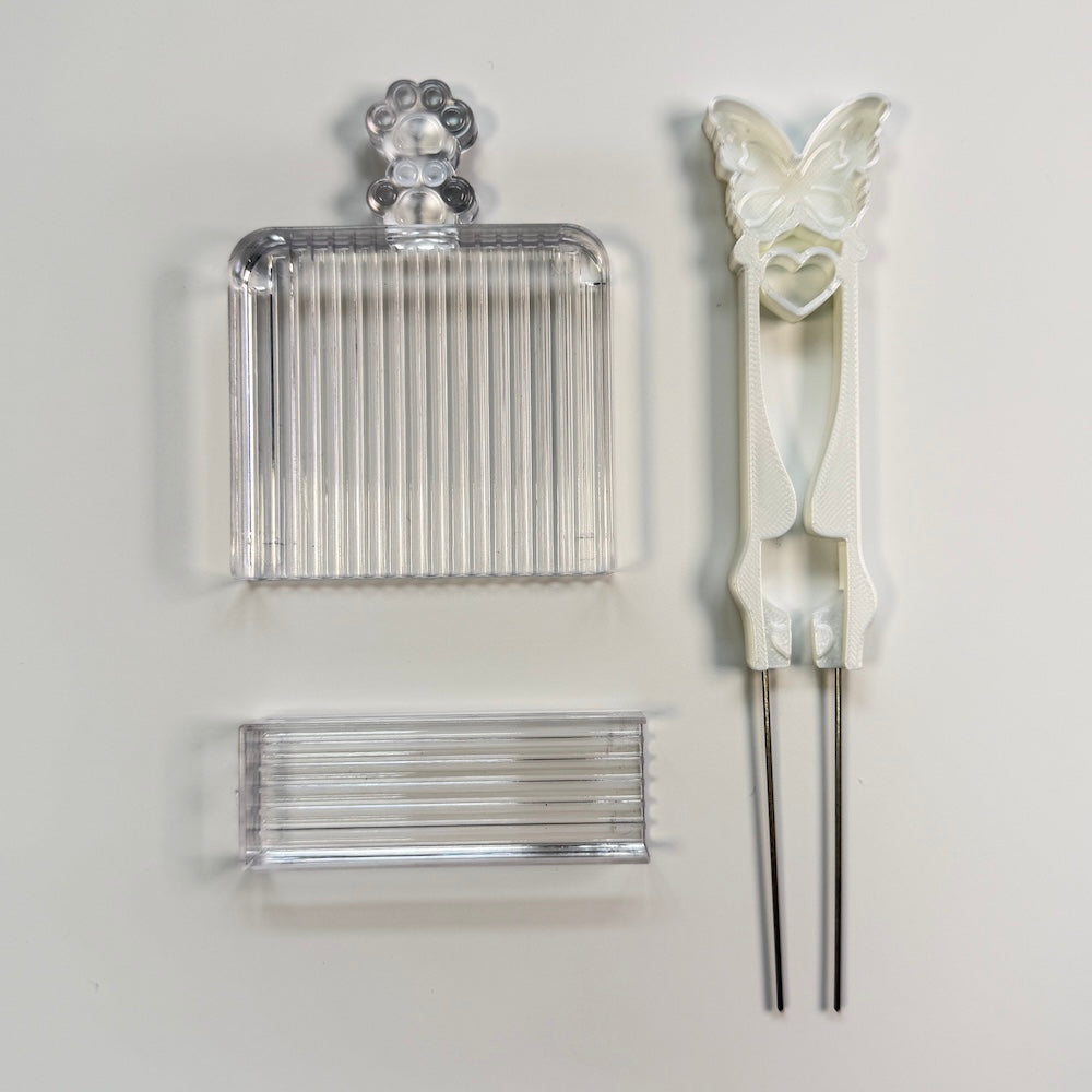 White bead picker set