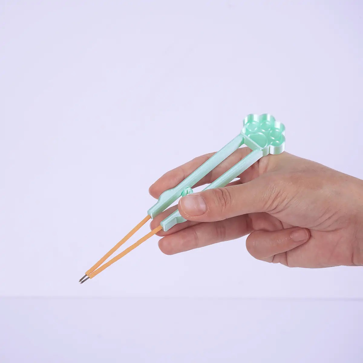 Bead picker set in use